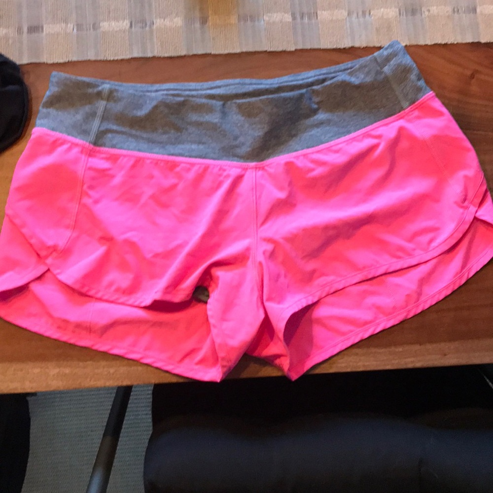 EUC lululemon running shorts